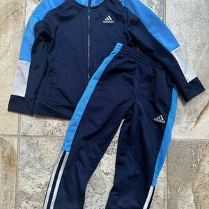 Adidas Dark Blue and Light Blue Jacket